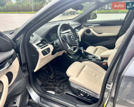 Серый БМВ X2, объемом двигателя 2 л и пробегом 75 тыс. км за 24000 $, фото 5 на Automoto.ua