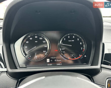 Серый БМВ X2, объемом двигателя 2 л и пробегом 81 тыс. км за 22900 $, фото 46 на Automoto.ua
