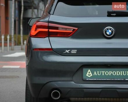 Сірий БМВ X2, об'ємом двигуна 2 л та пробігом 89 тис. км за 23900 $, фото 9 на Automoto.ua