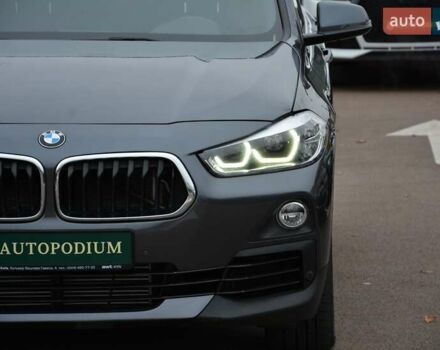 Серый БМВ X2, объемом двигателя 2 л и пробегом 89 тыс. км за 24500 $, фото 4 на Automoto.ua