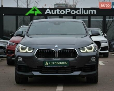 Серый БМВ X2, объемом двигателя 2 л и пробегом 89 тыс. км за 24500 $, фото 3 на Automoto.ua