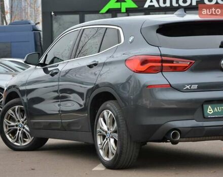 Серый БМВ X2, объемом двигателя 2 л и пробегом 89 тыс. км за 24500 $, фото 9 на Automoto.ua