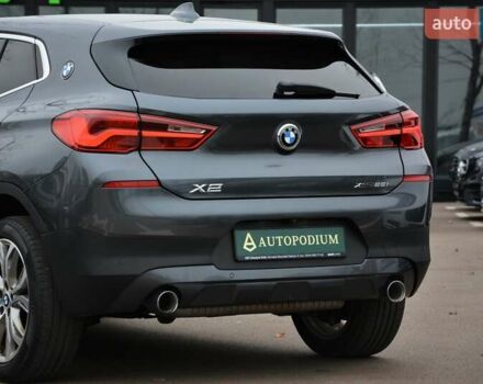 Серый БМВ X2, объемом двигателя 2 л и пробегом 89 тыс. км за 24500 $, фото 11 на Automoto.ua