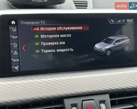 Серый БМВ X2, объемом двигателя 2 л и пробегом 117 тыс. км за 36500 $, фото 105 на Automoto.ua