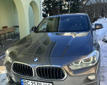 Серый БМВ X2, объемом двигателя 2 л и пробегом 72 тыс. км за 24500 $, фото 1 на Automoto.ua