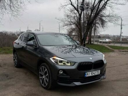 Серый БМВ X2, объемом двигателя 2 л и пробегом 72 тыс. км за 23800 $, фото 1 на Automoto.ua