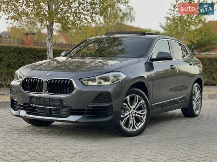 Серый БМВ X2, объемом двигателя 2 л и пробегом 34 тыс. км за 21900 $, фото 1 на Automoto.ua