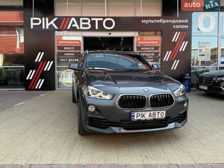 Серый БМВ X2, объемом двигателя 2 л и пробегом 36 тыс. км за 22900 $, фото 1 на Automoto.ua