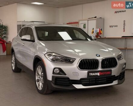 Серый БМВ X2, объемом двигателя 2 л и пробегом 73 тыс. км за 22490 $, фото 1 на Automoto.ua
