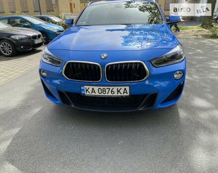 Синій БМВ X2, об'ємом двигуна 2 л та пробігом 87 тис. км за 27000 $, фото 1 на Automoto.ua