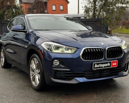 Синий БМВ X2, объемом двигателя 2 л и пробегом 61 тыс. км за 19490 $, фото 17 на Automoto.ua