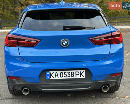 Синий БМВ X2, объемом двигателя 2 л и пробегом 77 тыс. км за 23500 $, фото 5 на Automoto.ua