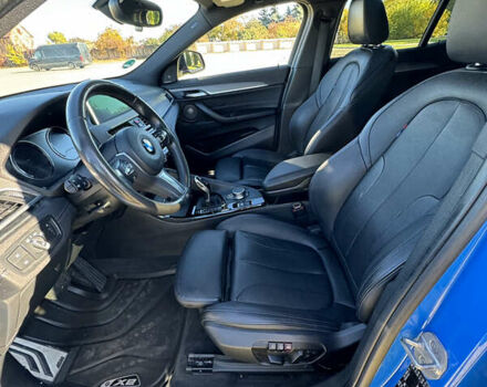 Синий БМВ X2, объемом двигателя 2 л и пробегом 140 тыс. км за 26000 $, фото 24 на Automoto.ua