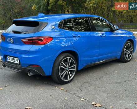 Синий БМВ X2, объемом двигателя 2 л и пробегом 77 тыс. км за 23500 $, фото 6 на Automoto.ua