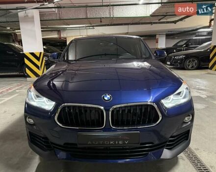Синий БМВ X2, объемом двигателя 2 л и пробегом 59 тыс. км за 21500 $, фото 3 на Automoto.ua