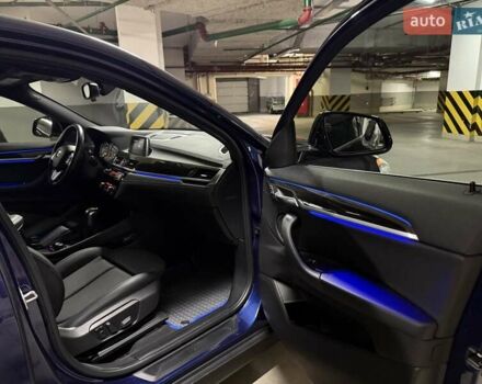 Синий БМВ X2, объемом двигателя 2 л и пробегом 59 тыс. км за 21500 $, фото 52 на Automoto.ua