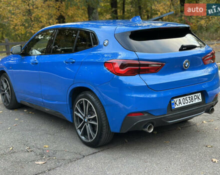 Синий БМВ X2, объемом двигателя 2 л и пробегом 77 тыс. км за 23500 $, фото 4 на Automoto.ua
