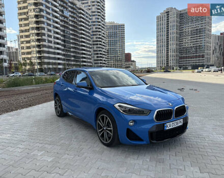 Синій БМВ X2, об'ємом двигуна 2 л та пробігом 76 тис. км за 28100 $, фото 1 на Automoto.ua