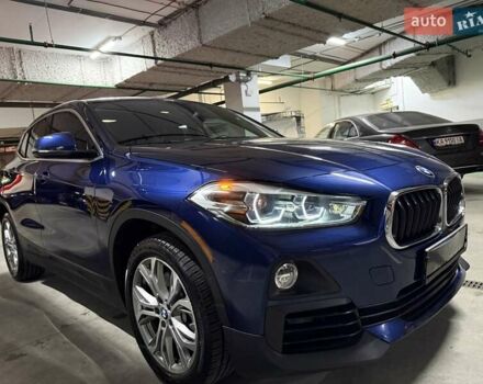 Синий БМВ X2, объемом двигателя 2 л и пробегом 59 тыс. км за 21500 $, фото 1 на Automoto.ua