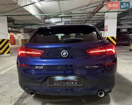 Синий БМВ X2, объемом двигателя 2 л и пробегом 59 тыс. км за 21500 $, фото 10 на Automoto.ua