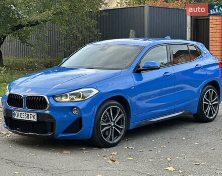 Синий БМВ X2, объемом двигателя 2 л и пробегом 77 тыс. км за 23500 $, фото 2 на Automoto.ua