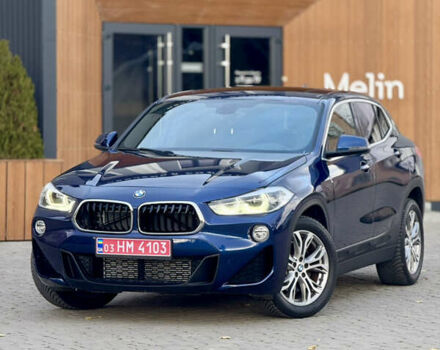 Синий БМВ X2, объемом двигателя 2 л и пробегом 80 тыс. км за 20999 $, фото 1 на Automoto.ua