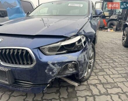 Синій БМВ X2, об'ємом двигуна 2 л та пробігом 53 тис. км за 13900 $, фото 1 на Automoto.ua