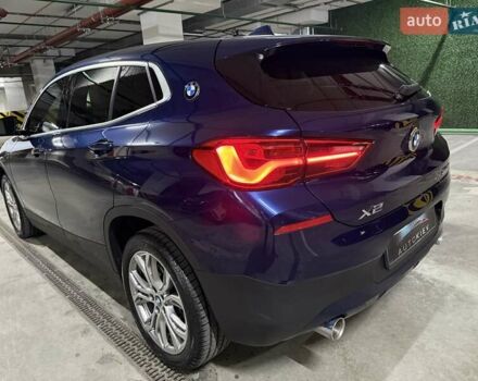 Синий БМВ X2, объемом двигателя 2 л и пробегом 59 тыс. км за 21500 $, фото 7 на Automoto.ua