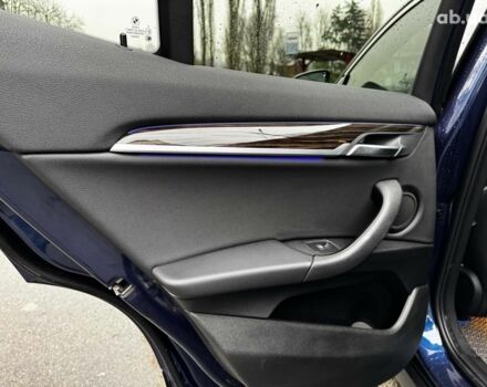 Синий БМВ X2, объемом двигателя 2 л и пробегом 61 тыс. км за 19490 $, фото 49 на Automoto.ua
