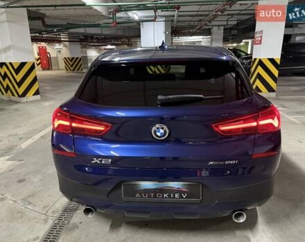 Синий БМВ X2, объемом двигателя 2 л и пробегом 59 тыс. км за 21500 $, фото 9 на Automoto.ua