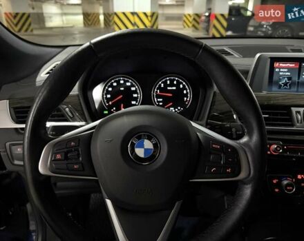 Синий БМВ X2, объемом двигателя 2 л и пробегом 59 тыс. км за 21500 $, фото 32 на Automoto.ua