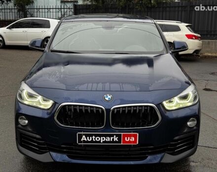 Синий БМВ X2, объемом двигателя 2 л и пробегом 61 тыс. км за 19490 $, фото 11 на Automoto.ua