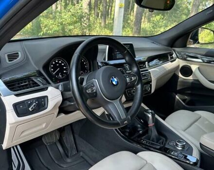 Синій БМВ X2, об'ємом двигуна 2 л та пробігом 166 тис. км за 18500 $, фото 25 на Automoto.ua