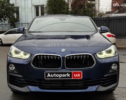 Синий БМВ X2, объемом двигателя 2 л и пробегом 61 тыс. км за 19490 $, фото 9 на Automoto.ua