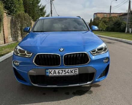 Синий БМВ X2, объемом двигателя 2 л и пробегом 70 тыс. км за 24900 $, фото 7 на Automoto.ua