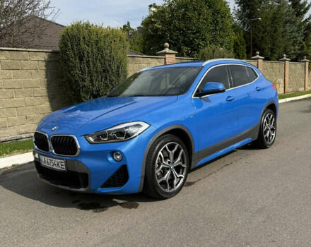 Синий БМВ X2, объемом двигателя 2 л и пробегом 70 тыс. км за 24900 $, фото 1 на Automoto.ua