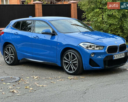 Синий БМВ X2, объемом двигателя 2 л и пробегом 77 тыс. км за 23500 $, фото 8 на Automoto.ua