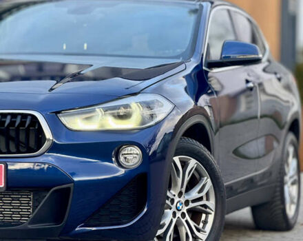 Синий БМВ X2, объемом двигателя 2 л и пробегом 80 тыс. км за 20999 $, фото 3 на Automoto.ua