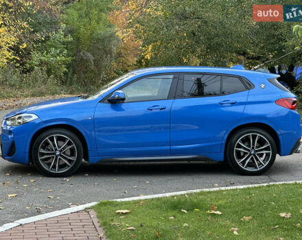 Синий БМВ X2, объемом двигателя 2 л и пробегом 77 тыс. км за 23500 $, фото 3 на Automoto.ua