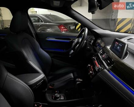 Синий БМВ X2, объемом двигателя 2 л и пробегом 59 тыс. км за 21500 $, фото 56 на Automoto.ua