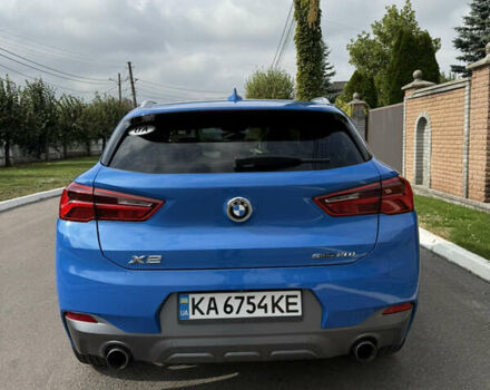 Синий БМВ X2, объемом двигателя 2 л и пробегом 70 тыс. км за 24900 $, фото 5 на Automoto.ua