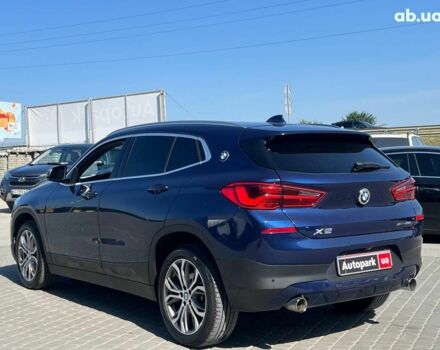 Синий БМВ X2, объемом двигателя 2 л и пробегом 133 тыс. км за 20290 $, фото 4 на Automoto.ua