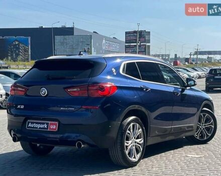 Синій БМВ X2, об'ємом двигуна 2 л та пробігом 133 тис. км за 20290 $, фото 8 на Automoto.ua