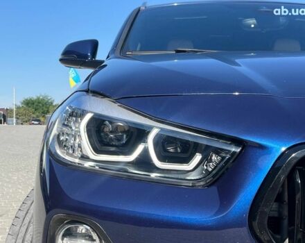 Синий БМВ X2, объемом двигателя 2 л и пробегом 133 тыс. км за 20290 $, фото 12 на Automoto.ua
