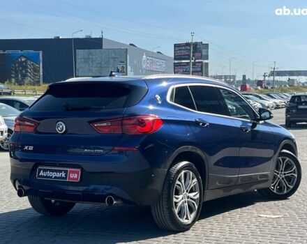 Синий БМВ X2, объемом двигателя 2 л и пробегом 133 тыс. км за 20290 $, фото 8 на Automoto.ua