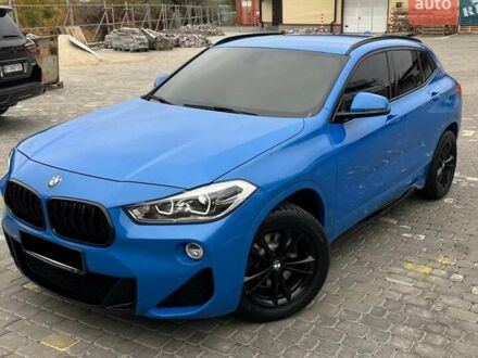 Синій БМВ X2, об'ємом двигуна 2 л та пробігом 103 тис. км за 24500 $, фото 1 на Automoto.ua