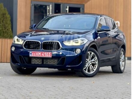 Синий БМВ X2, объемом двигателя 2 л и пробегом 90 тыс. км за 18000 $, фото 1 на Automoto.ua