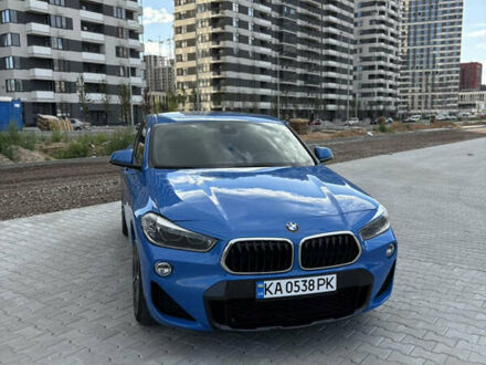 Синий БМВ X2, объемом двигателя 2 л и пробегом 76 тыс. км за 28100 $, фото 1 на Automoto.ua