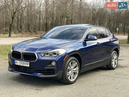Синий БМВ X2, объемом двигателя 2 л и пробегом 93 тыс. км за 23000 $, фото 1 на Automoto.ua