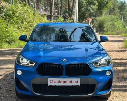 Синій БМВ X2, об'ємом двигуна 2 л та пробігом 166 тис. км за 18500 $, фото 1 на Automoto.ua